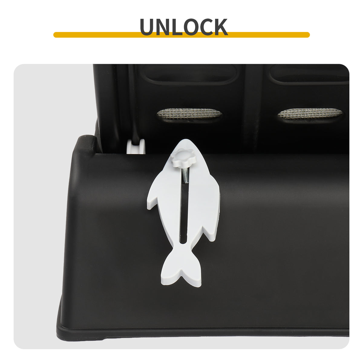 80*34*86CM Black PP track connector assembly, round shape with green carpet + 1 cat teaser stick, 15kg cat treadmill
